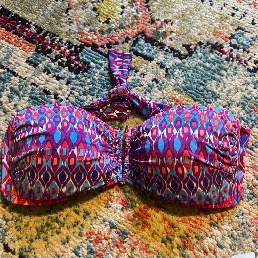 La Blanca strapples bikini top size 12